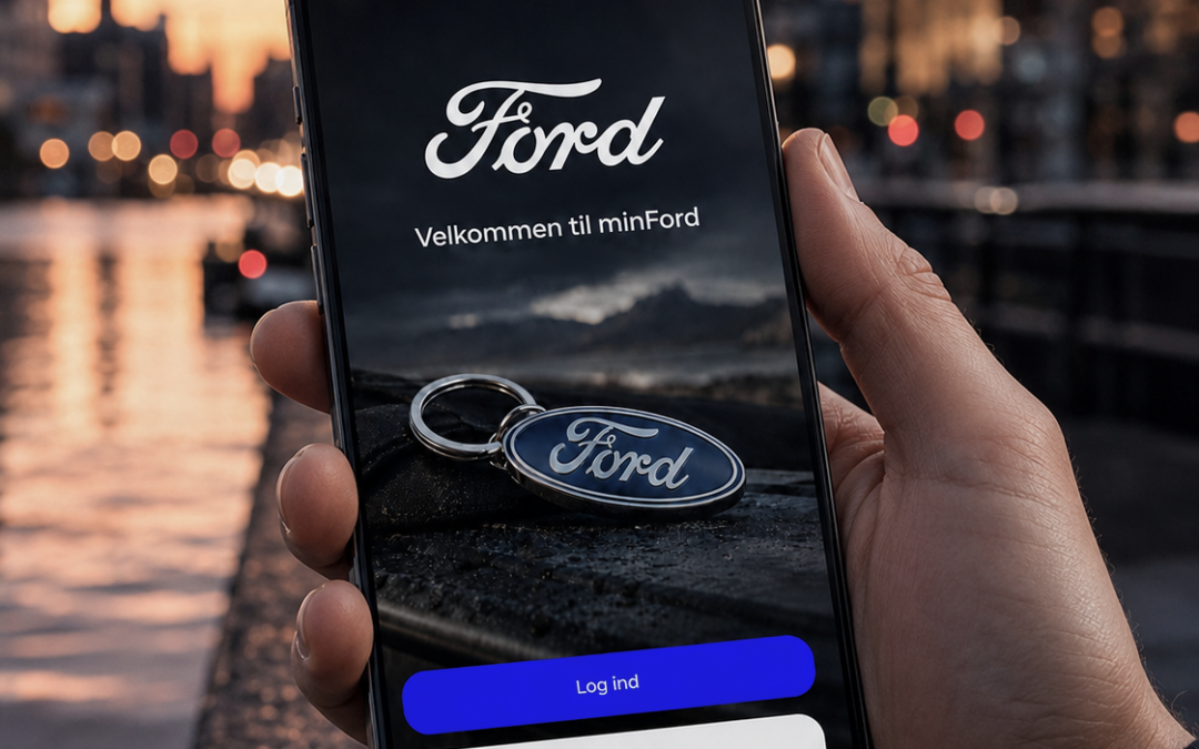 Fords nye app er dit digitale handskerum: Velkommen til ’minFord’