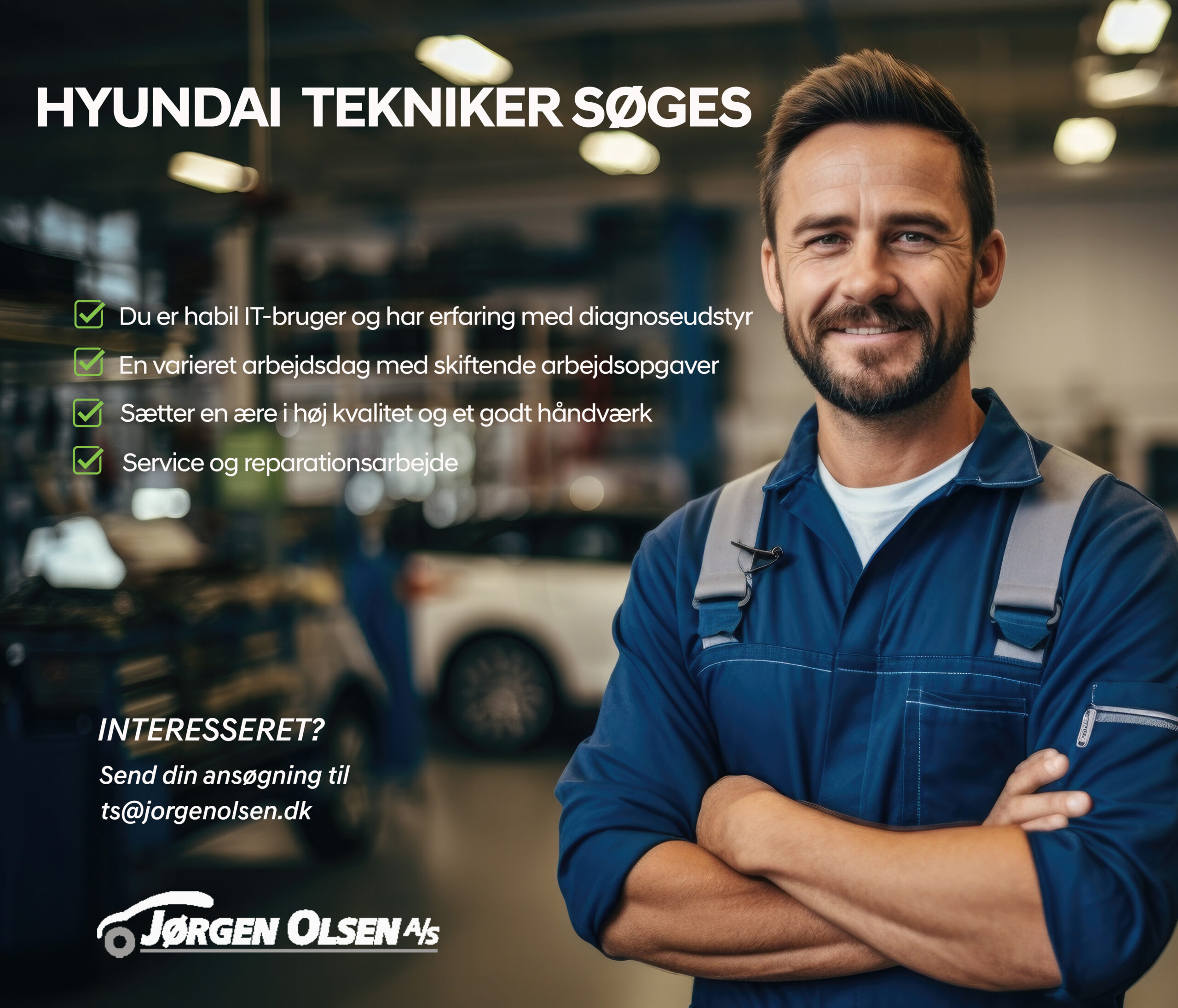 Hyundai tekniker søges