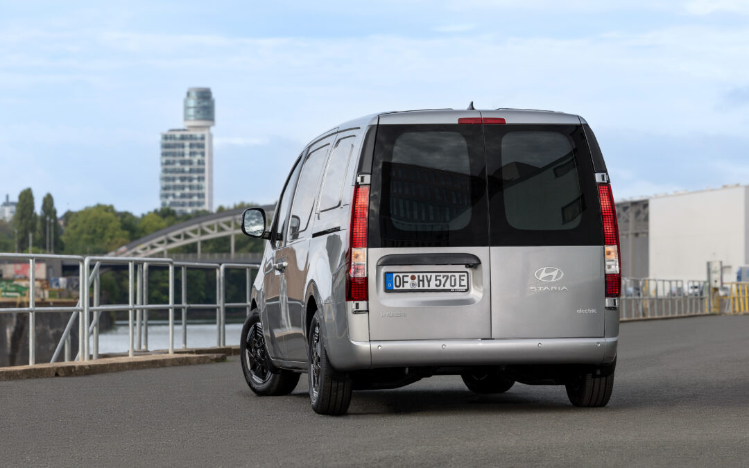 Hyundai lancerer STARIA Cargo – ny elektrisk varebil med 800 V-teknologi